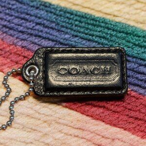 Coach New Med Glove Tanned Leather Bag Charm Key Fob